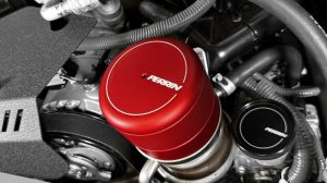 Subaru WRX Oil Filter Cover - Perrin Performance - Red - `15-`25 Subaru WRX Oil Filter Cover - Perrin Performance - Red - `15-`25